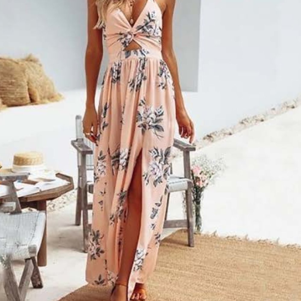 Women's Maxi Dress - Picture 3 of 4